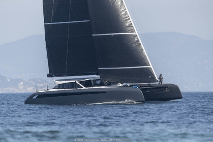 16 02 2019, Porquerolles (FRA,83), Gunboat 68 sail testing  3