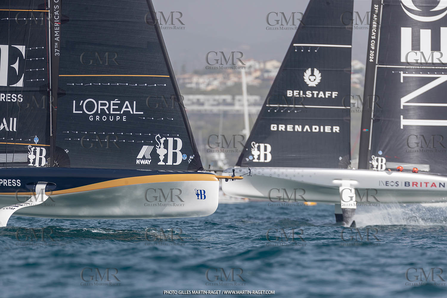 15 09 2023, Vilanova i La Geltru (ESP), 37th America's Cup, Preliminary Regatta N° 1, Race Day 3