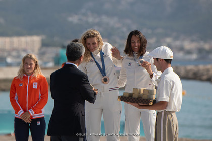 Paris 2024, Sailing, 49er  FX Medals ceremony