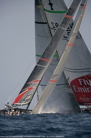 26 06 2007-Valencia (Spain)- 32nd America's Cup - Final Match - Day 3 - Alinghi vs Emirates Team New Zealand