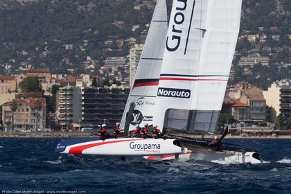08 09 2016, Toulon (FRA, 83), Louis Vuitton America's Cup Series Toulon, open training