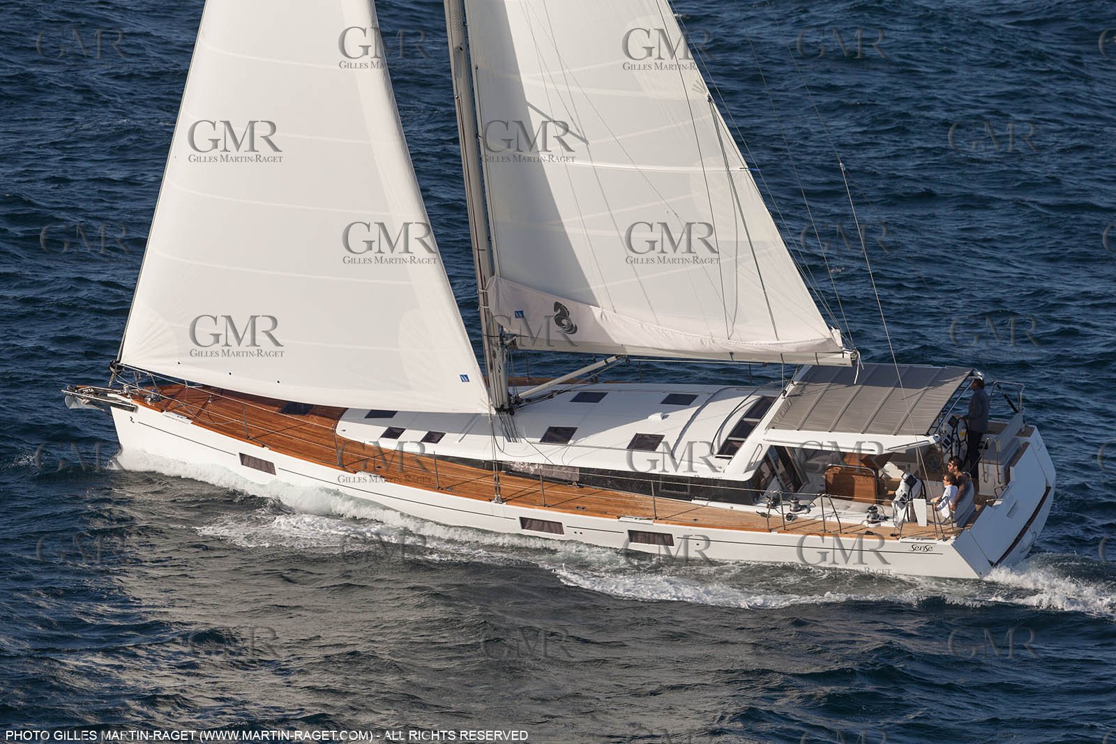 27 08 2016, Camaret-sur-mer (FRA,29), Chantier Bénéteau, Sense 57