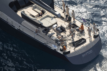 14 10 2022, Saint-Tropez (FRA,83), Voiles de Saint-Tropez 2022,  Maxis Race 3