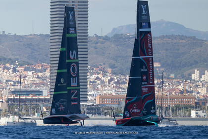 19 10 2024, Barcelona (ESP), Louis Vuitton 37th America's Cup, Final Match, Race Day 6