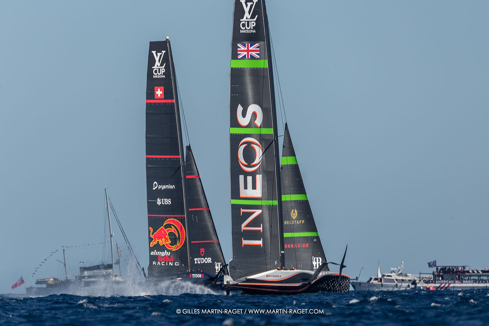 16 09 2024, Barcelona (ESP), 37th America's Cup, Louis Vuitton Cup Semi-final, Race Day 2