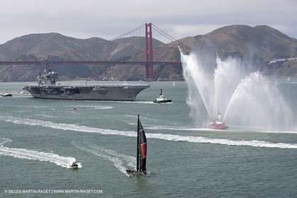 27 05 2012 - San Francisco (USA,CA) - 34th Americas's Cup - America's Cup celebrates the Golden Gate Bridge 75th Anniversary