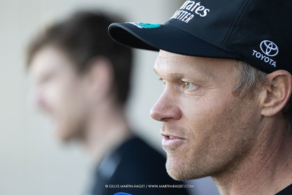 19 10 2024, Barcelona (ESP), Louis Vuitton 37th America's Cup, Final Match, Race Day 6 , Nathan OUtteridge