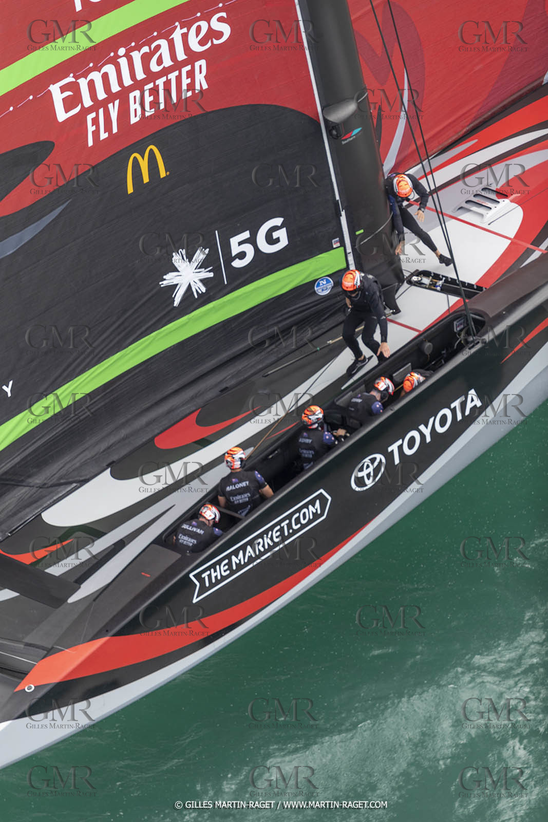 11 12 2020 - Auckland (NZL) - 36th America's Cup - Practice Sessions - Day 3 - Emirates Team New Zealand