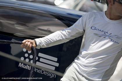 05 07 2012 - New York (USA) - Ocean Krys Race - Speed runs in fornt of NY city