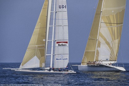 Sailing, Yacht Racing, America's Cup XXVII, San Diego (USA,CA) 1988, Stars & Stripes Vs New Zealand