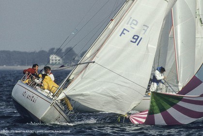Sailing, Yacht Racing, Spi Ouest France, La Trinité sur mer (Britanny)