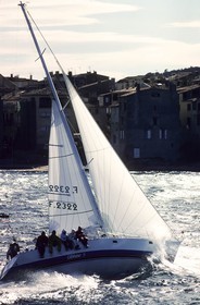 Sailing, Classic yachts, Niouargue 1994, Saint-Tropez (FRA)