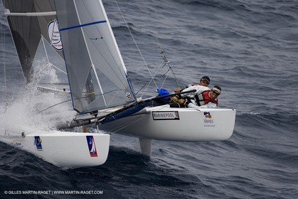 26 04 2007 - Semaine Olympique Française 2007 - Hyères - Jour 5 - Team France - Tornado - BESSON-JARLEGAN