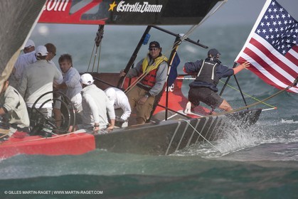 05 02 2009 - Auckland (NZL) -  Louis Vuitton Pacific Series -  Racing Day 4 - Round Robin 2