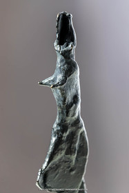 19 02 2020, Marseille (FRA,13), Oeuvre de Germaine Richier, Petit bronze n° 2, 1956, bronze patiné foncé, épreuve exposition, Fondeur : LThinot, Paris, 25 X 14,5 X 14 cm, collection particulière