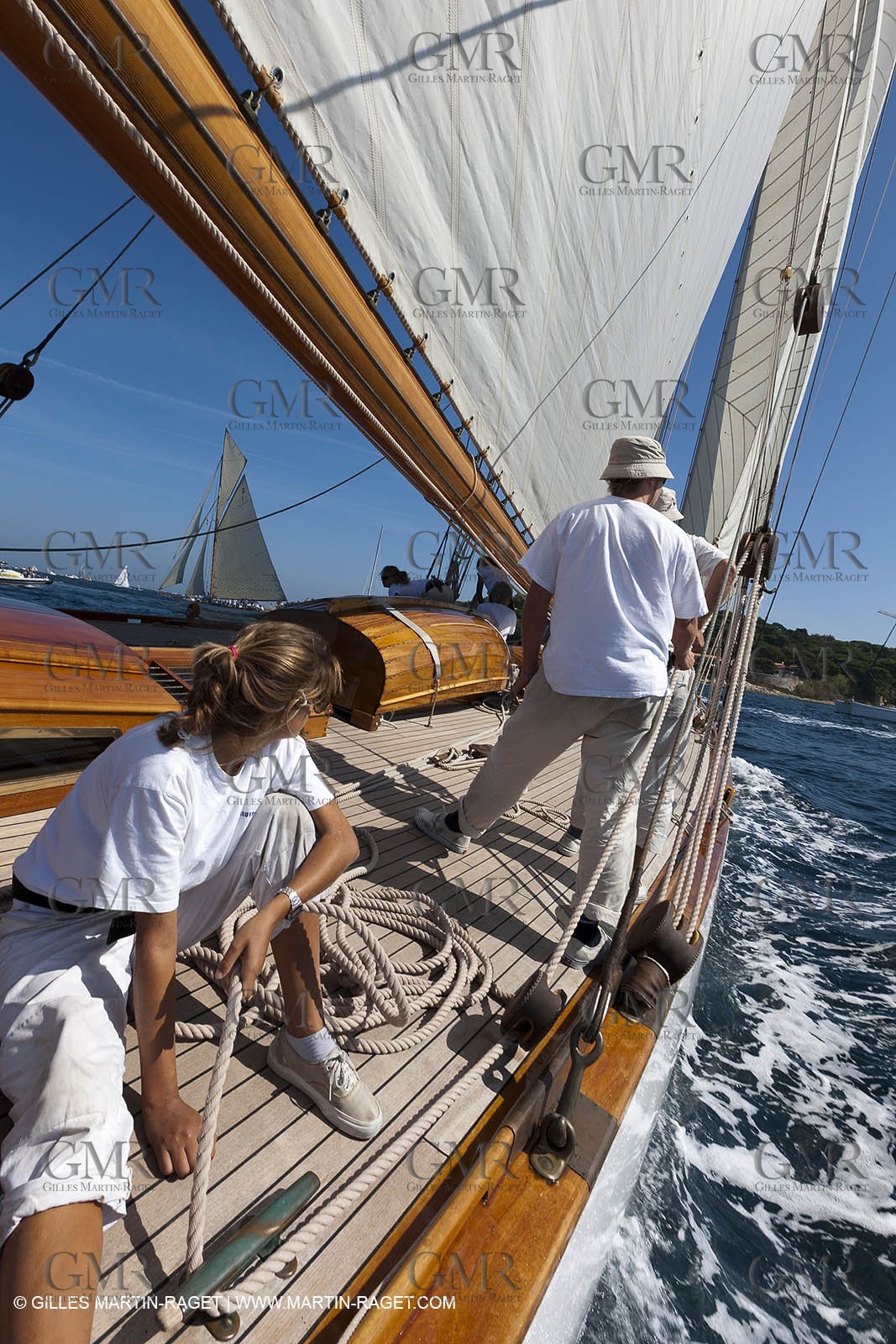 01 10 2011 - Saint Tropez (FRA,13) - Voiles de Saint Tropez 2011 - Classic Yachts - Day 5 - Onboard Mariquita