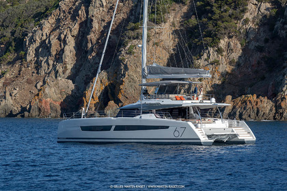 30 08 2018, Porto Vecchio (FRA, South Corsica) Chantier Fountaine-Pajot, Alegria 67