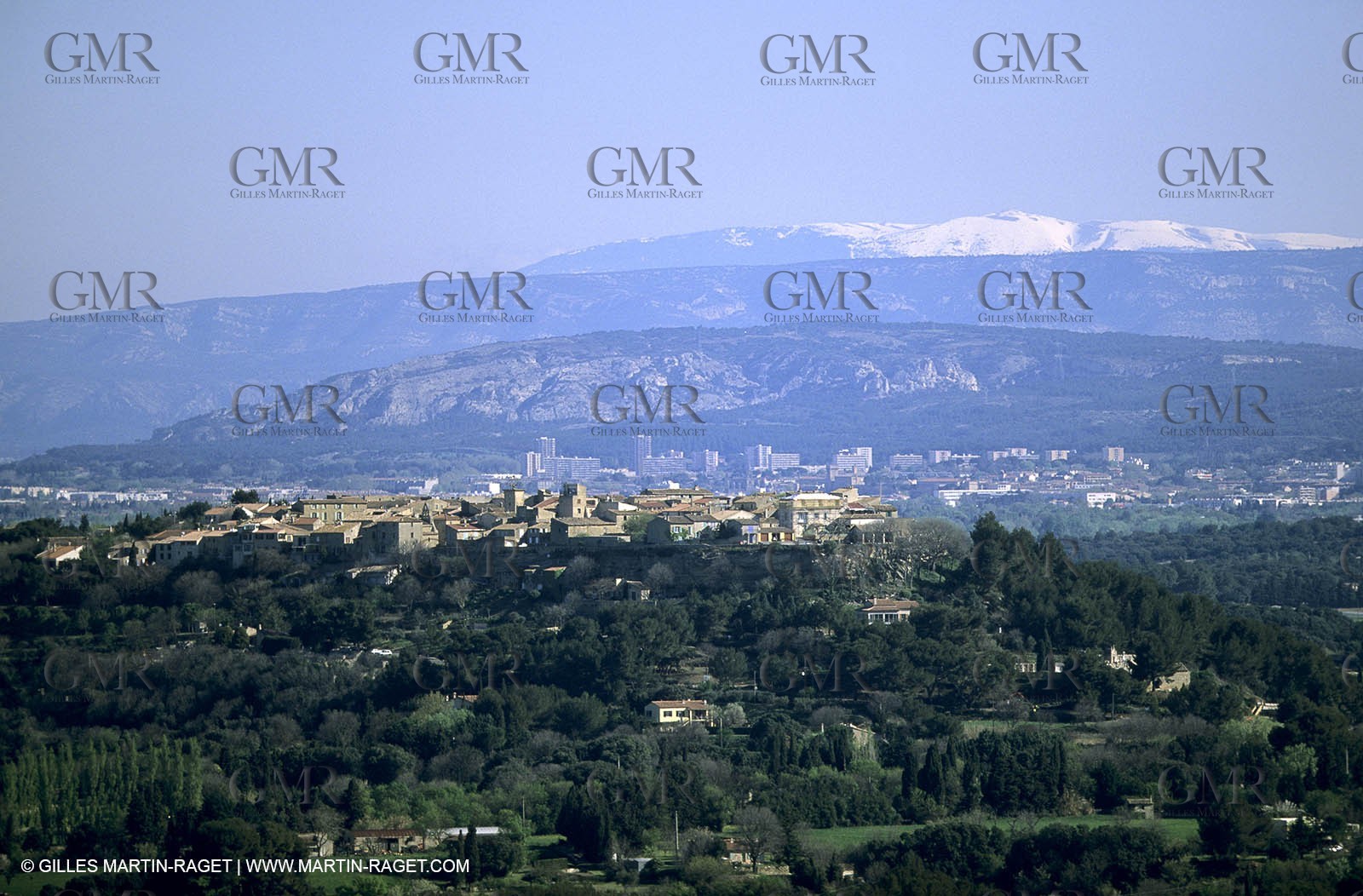 Alpilles hills - Mount Ventoux