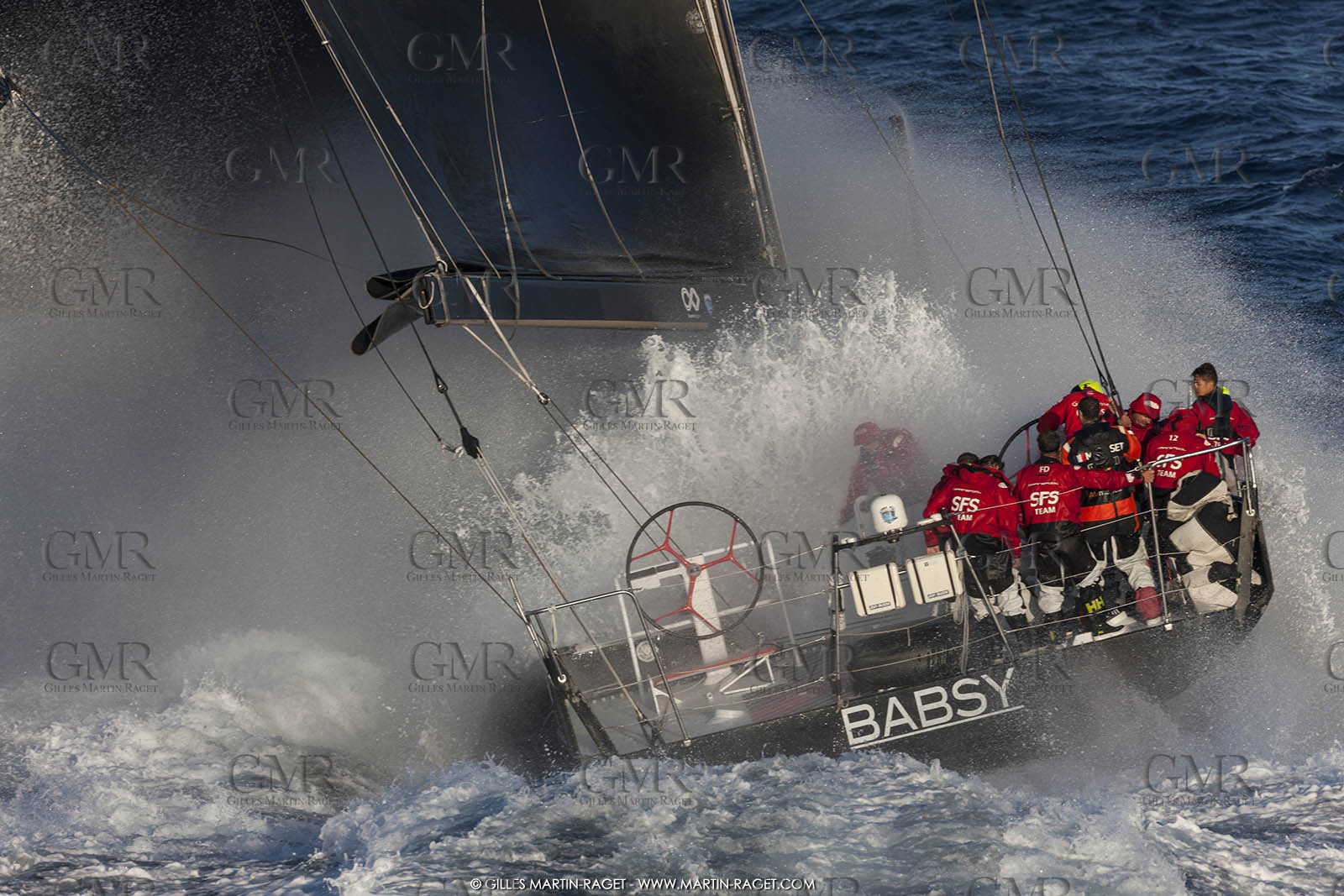09 10 2017, Calvi (FRA,20), VOR 70 Babsy, Tentative de record autour de la Corse à la voile, skipper Franck Cammas