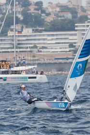 07 08 2024, Marseille (FRA), Paris 2024 Olympic Games, Sailing, Race Day 10, ILCA Medals races