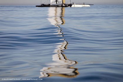 19 01 2010 - Valencia (ESP) - 33rd America's Cup - BMW ORACLE Racing - Valencia training - day 2