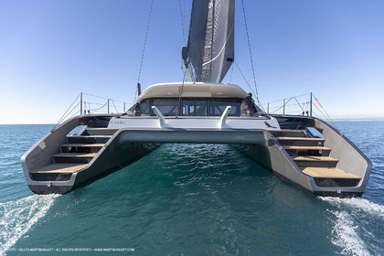 05 02 2019, La Grande Motte (FRA,34), Gunboat 68 sail testing  2