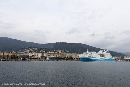 31-01-12   Marseille (FRA,13) Bastia (FRA,Corse) Croisière inaugurale et baptême du Ferry PIANA de La Meridionale