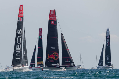 14 09 2023, Vilanova i La Geltru (ESP), 37th America's Cup, 1st Preliminary Regatta,  Official trainings races