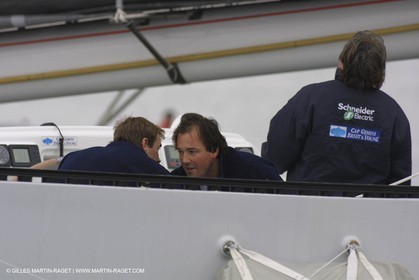 Geronimo - Jules Verne Trophy 2001 start - Brest