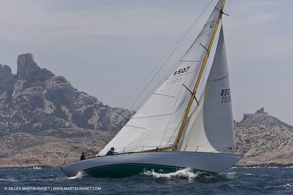 Sailing, Classic yachts, Voiles Vieux Port 2009, Marseille (FRA)