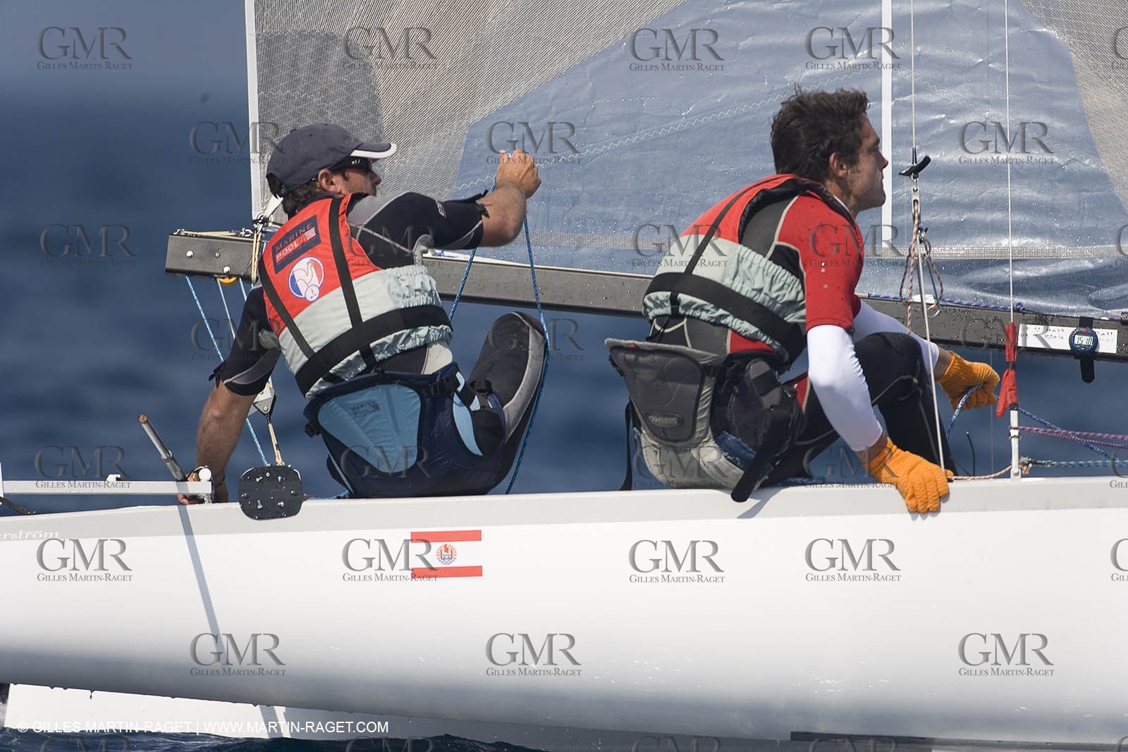 22 04 2007 - 2007 Semaine Olympique Française - Hyères (South of France) - Day 1 - Team France - Tornado - BESSON Billy - JARLEGAN Arnaud
