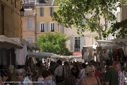 09 06 2012 - Aix en Provence (FRA,13) - Les marchés