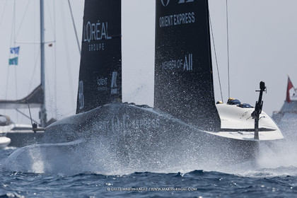 24 08 2024, Barcelona (ESP), Louis Vuitton 37th America's Cup, Louis Vuitton Prelilinary Regatta, Race Day 3