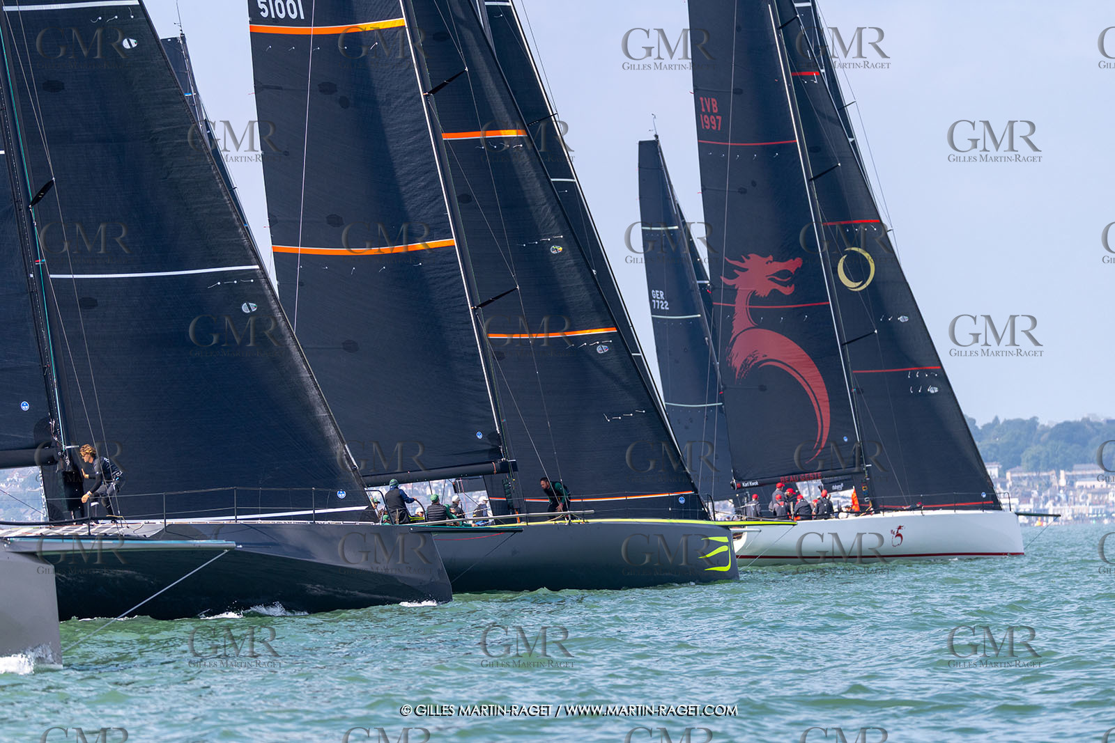 24 07 2025, Cowes (UK, IOW), Admiral's Cup 2025, Inshore races 3 & 4, Django WR51, Yacht Club Costa Smeralda (ITA)