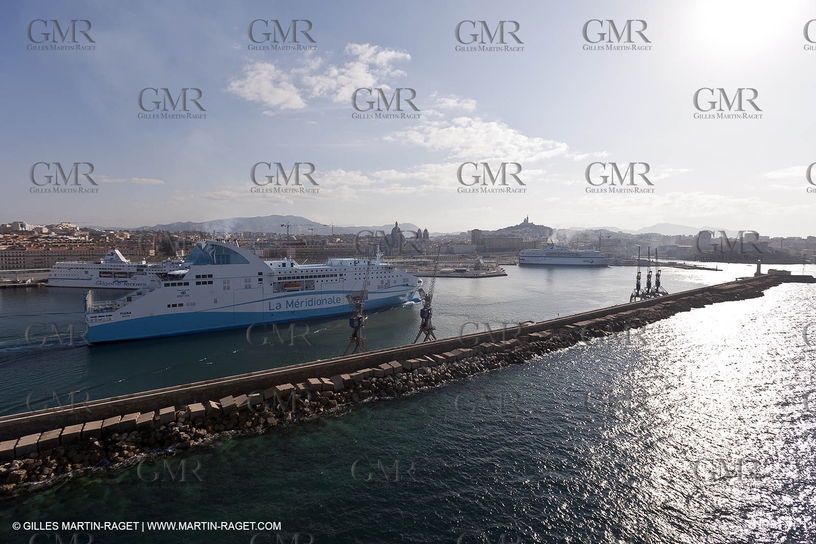 14 01 2012 - Marseille (FRA,13) - La Meridionale shipping company - the Piana off Marseille and the Calanques