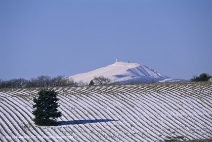 Provence sous la neige