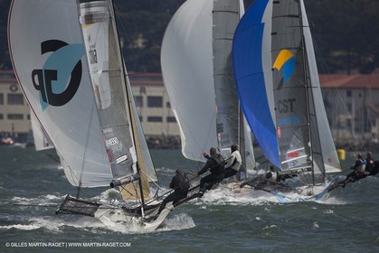 09 09 2013 - San Francisco (USA,CA) - 34th America's Cup - AC Open - 18ft racing