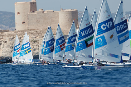 05 08 2024, Marseille (FRA), Paris 2024 Olympic Games, Sailing, Race Day 8