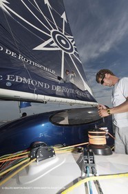 05 07 2012 - New York (USA) - Ocean Krys Race - Speed runs in fornt of NY city