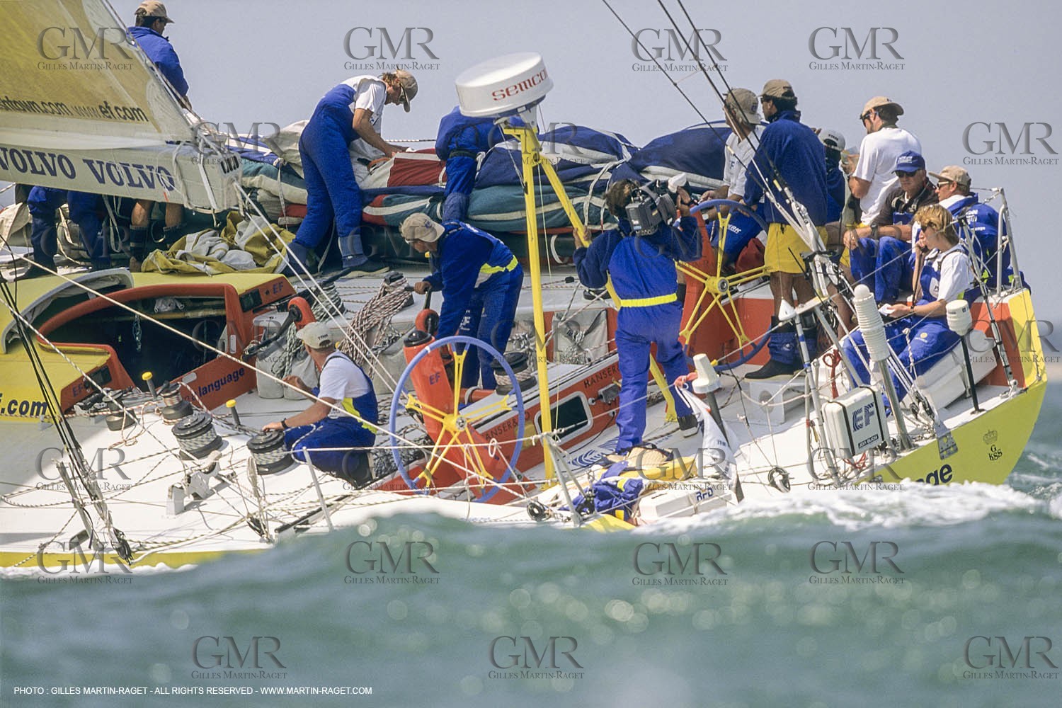 Sailing, yacht Racing, Offshore Racing, Volvo Ocean race 1997-98