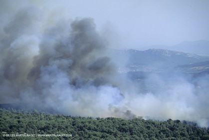 Bushfires in Provence