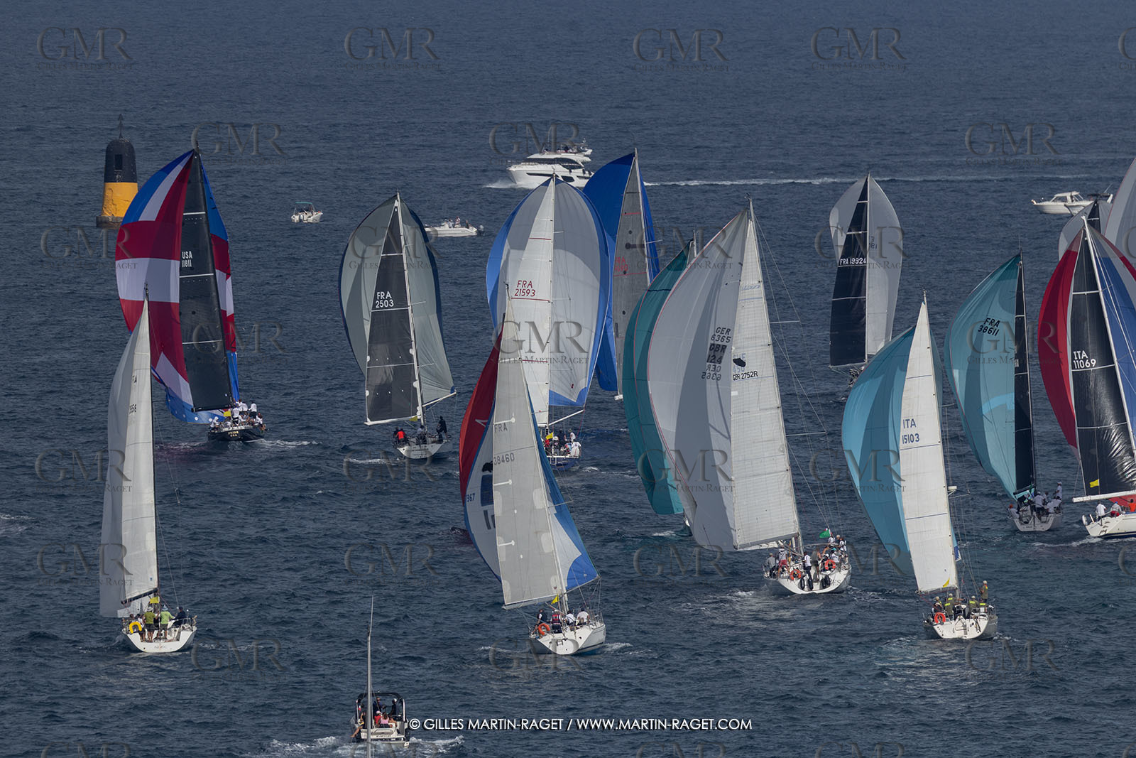 04 10 2025, Saint-Tropez (FRA), Les VoIles de Saint-Tropez 2025, Race Day 6