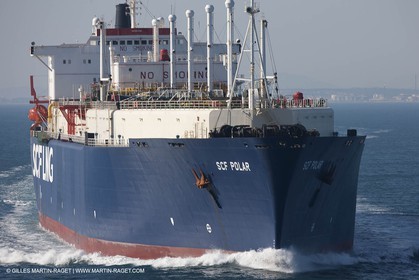 29 05 2009 - Fos  Mer (FRA, 13) - Methanier SCF Polar