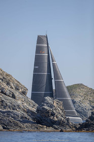 16 02 2019, Porquerolles (FRA,83), Gunboat 68 sail testing  3