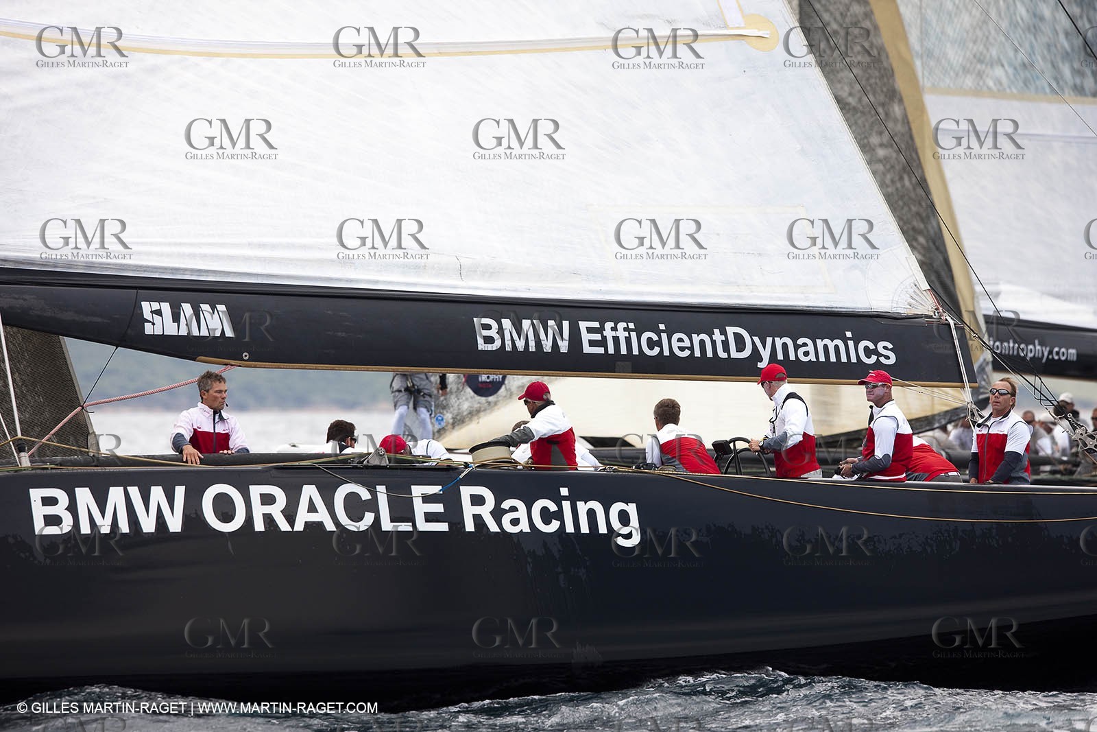 19 05 2010 - La Maddalena (ITA, Sardinia) Louis Vuitton Trophy - BMW ORACLE Racing - Training