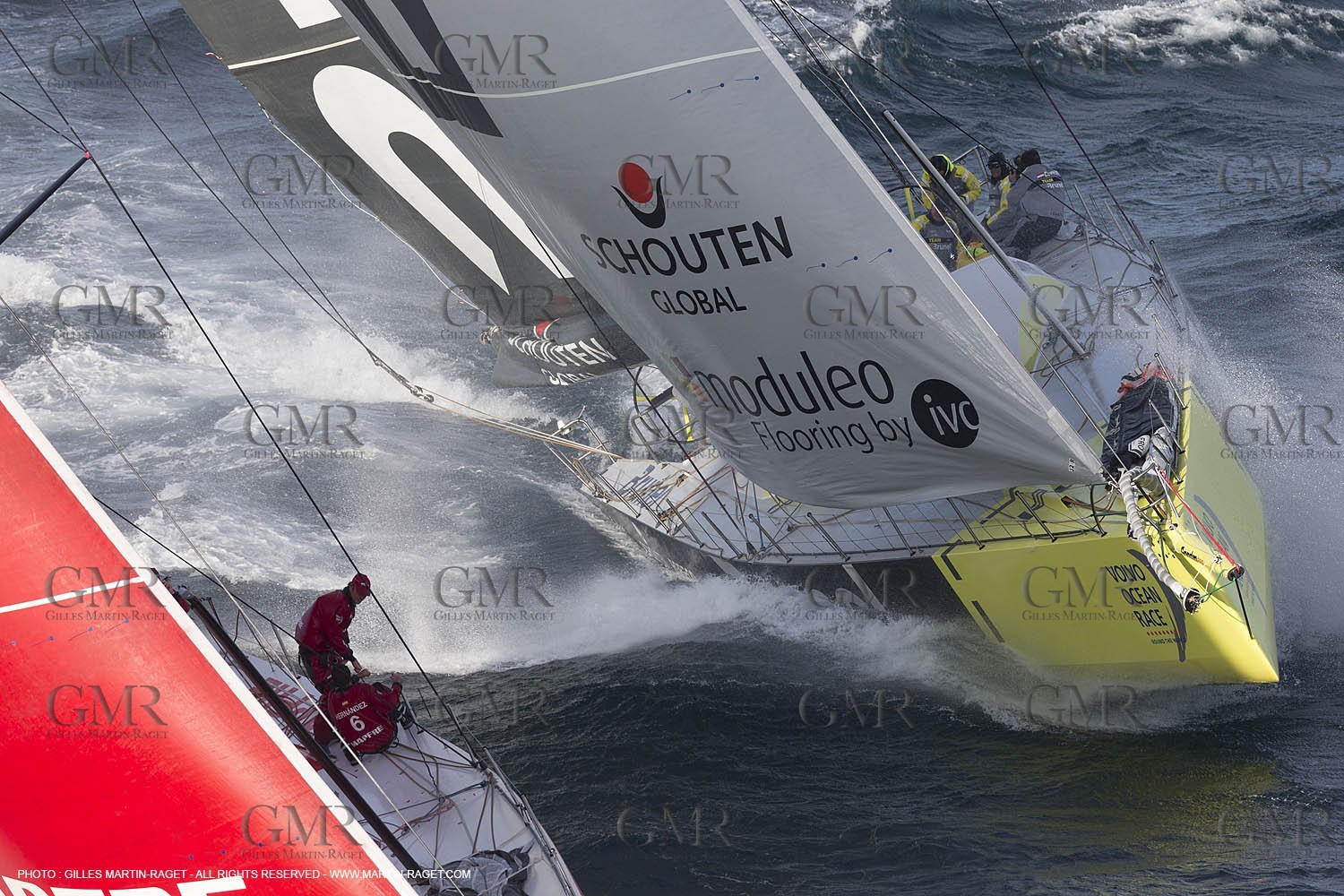 19 11 2014, Cape Town (ZAF), Volvo Ocean Race 2014-15, Team Alvimedica, Start Leg 2