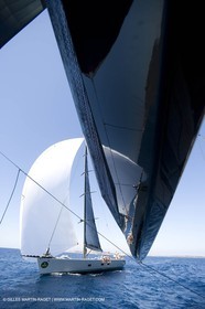 03 09 06 - Porto Cervo (Sardinia) - Maxi World Cup 2006 - A bord Wally 90 Tango