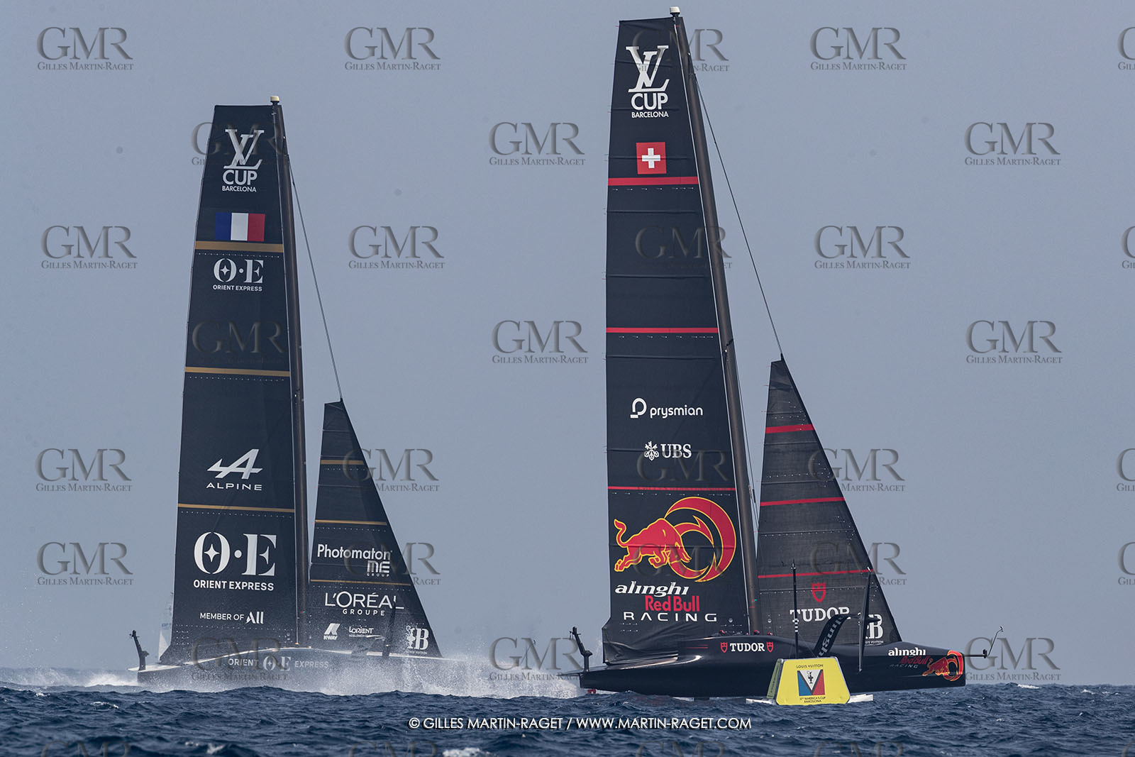 22 08 2024, Barcelona (ESP), Louis Vuitton 37th America's Cup, Louis Vuitton Preliminary Regatta, Race Day 1