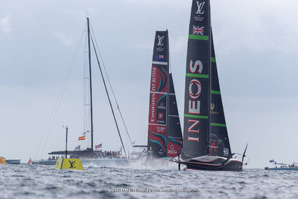 12:10 2024, Barcelona (ESP), Louis Vuitton 37th America's Cup, Final Match, Race Day 1, Race 1
