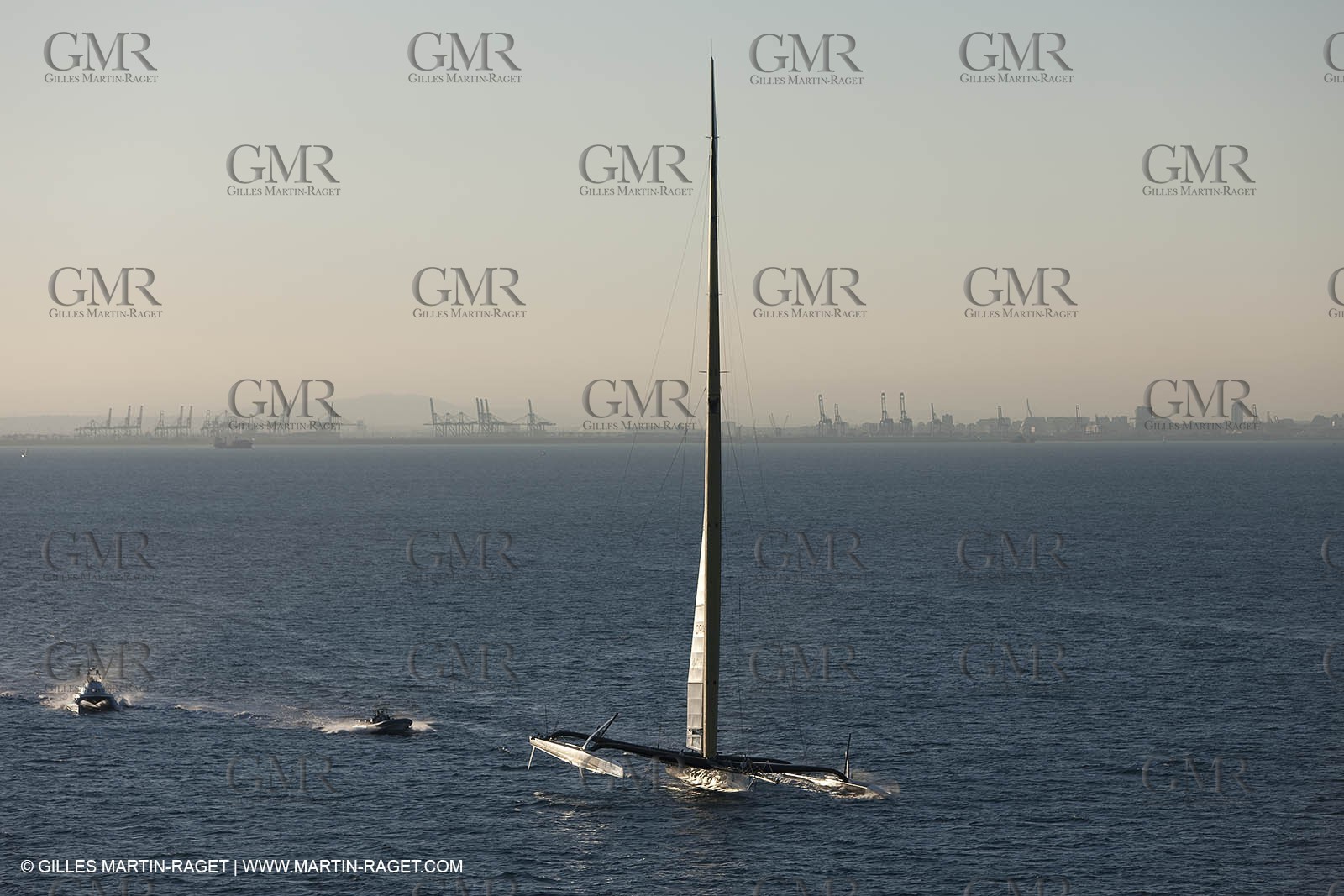 31 01 2010 - Valencia (ESP) - 33rd America's Cup - BMW ORACLE Racing -